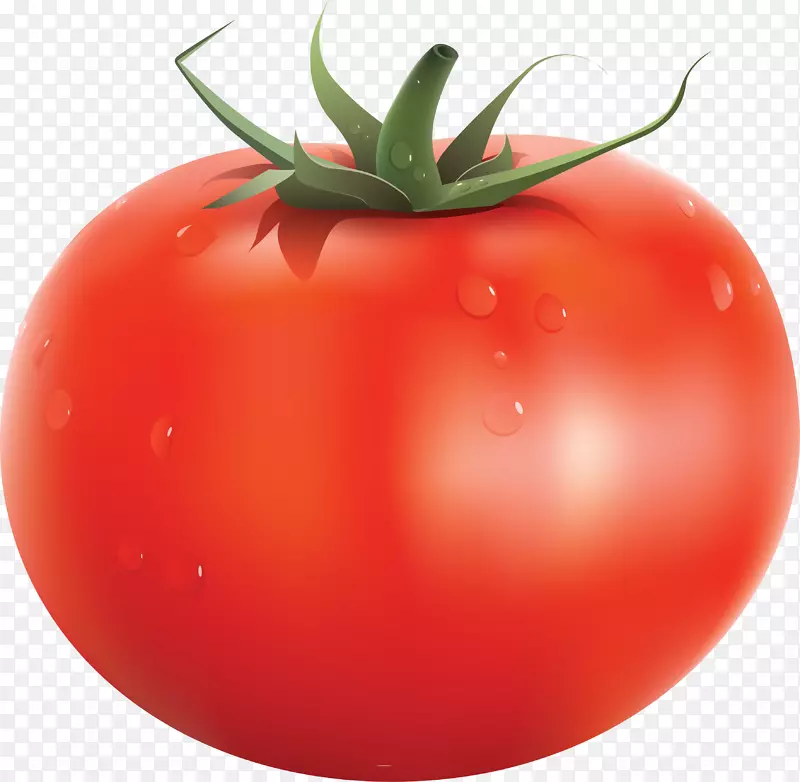 番茄汁樱桃番茄蔬菜剪贴画-番茄PNG