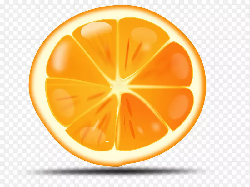 橙色切片剪贴画-橙色PNG图像，免费下载
