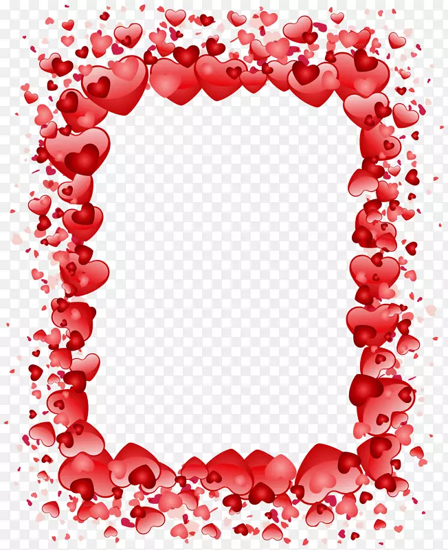 情人节心脏剪贴画-情人节心境透明PNG剪贴画图片
