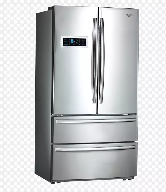 冰箱门立方脚厨房抽屉-冰箱PNG图像