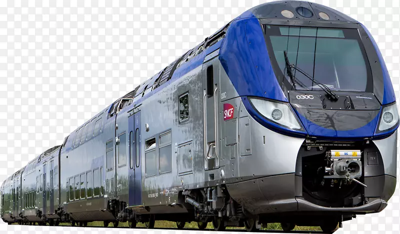 铁路运输高速铁路TGV-列车PNG