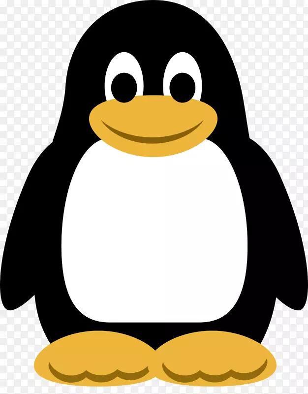 企鹅小米4i圣诞剪贴画-Linux徽标PNG