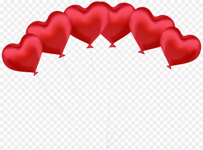 图像文件格式无损压缩-心脏气球透明png剪辑艺术图像