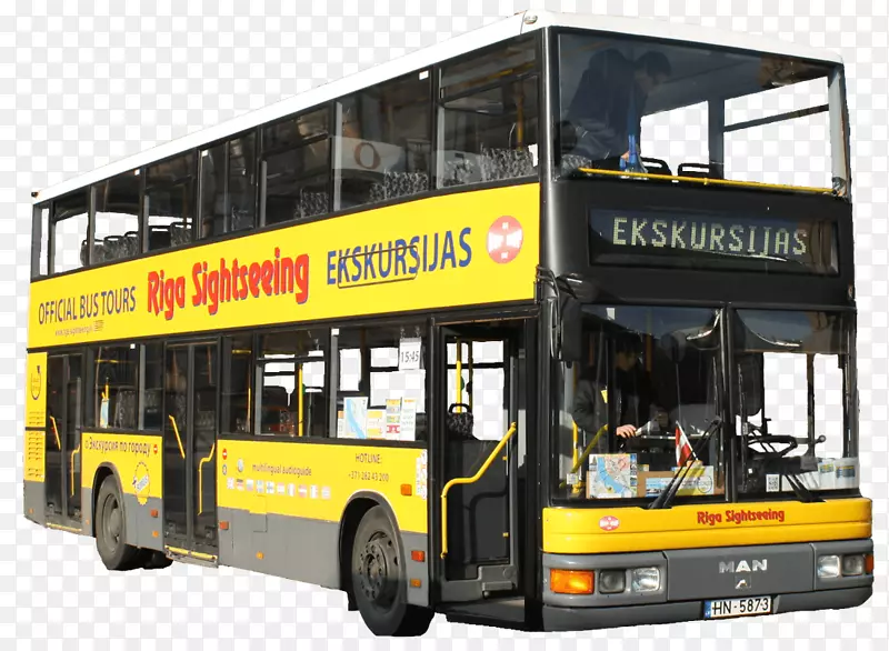公共汽车-城市巴士PNG图像