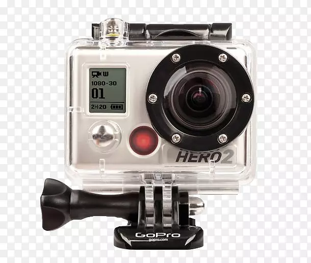 GoPro Hero2动作摄像机高清视频1080 p-GoPro英雄2摄像头png
