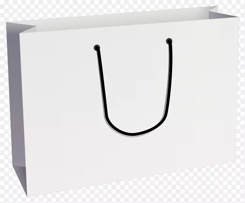 平面线点-购物袋PNG图像