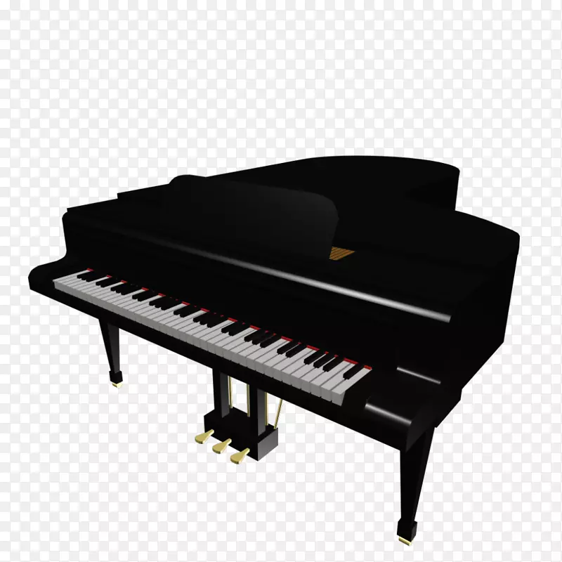 钢琴乐器音乐键盘.钢琴PNG图像