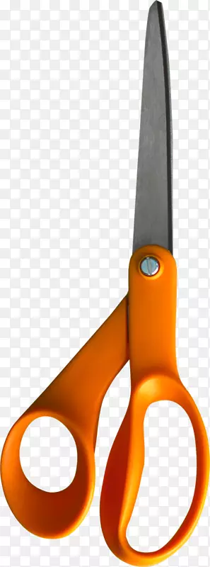 剪刀下载剪刀艺术-橙色剪刀png图片下载