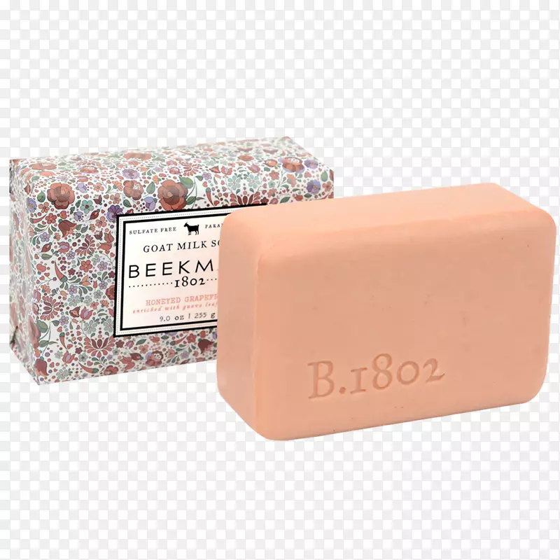 奶山羊洗液香皂Beekman 1802-肥皂PNG