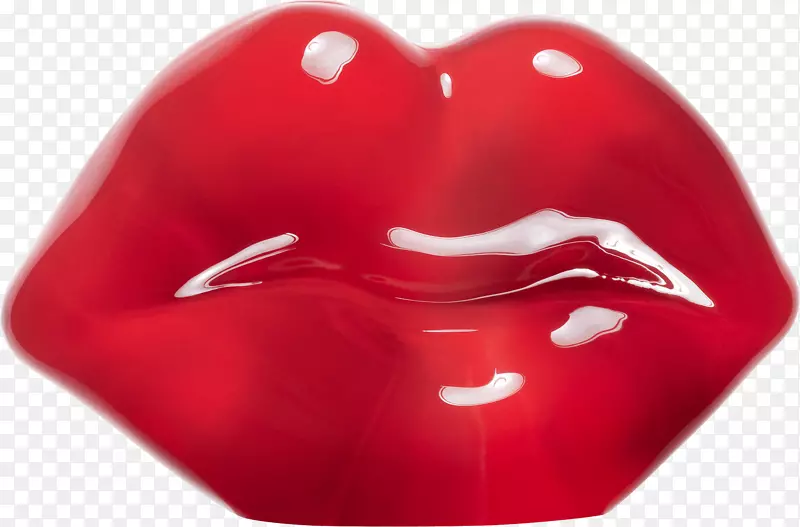 瑞典科雷福斯科斯塔玻璃唇红唇png图像