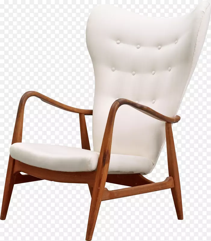 Eames躺椅桌-扶手椅PNG图像