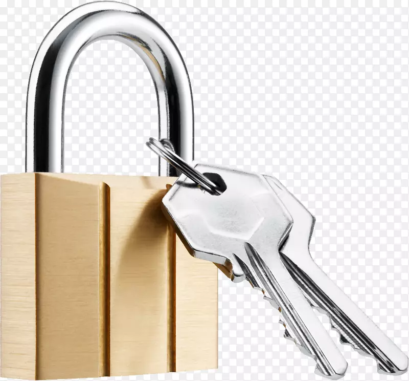 钥匙挂锁主锁组合锁挂锁png图像