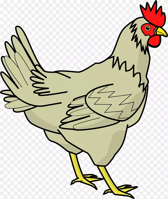 炸鸡夹艺术-图片鸡PNG图像