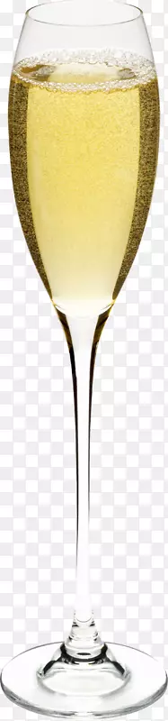 香槟杯起泡葡萄酒-玻璃PNG形象