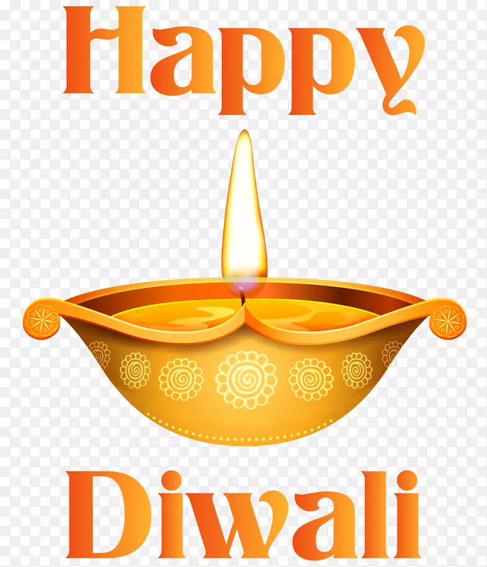 Diwali diya rangoli剪贴画-快乐Diwali蜡烛透明剪贴画图片