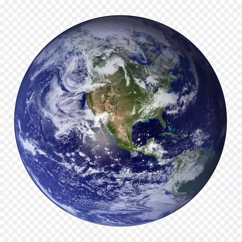 地球日行星蓝色大理石太阳系-球体PNG