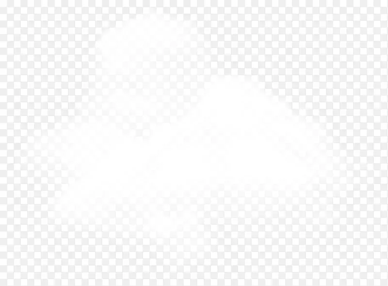 黑白角点图案-白云PNG透明剪贴画图像