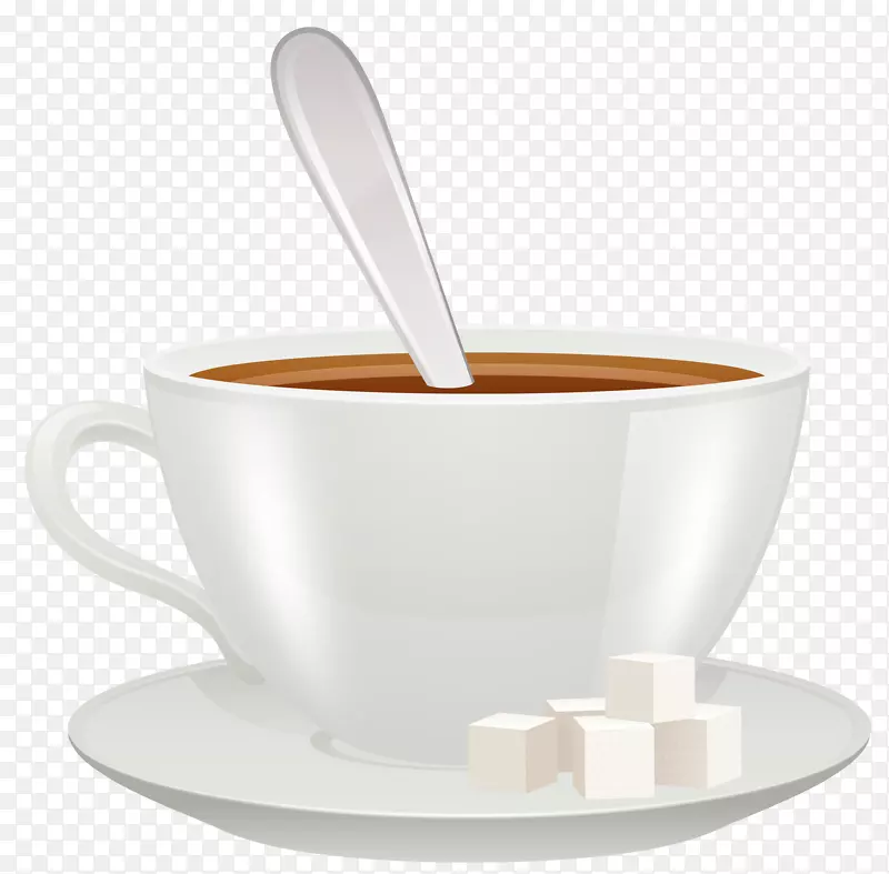 白咖啡洗礼咖啡浓咖啡卡布奇诺咖啡杯png载体剪贴剂