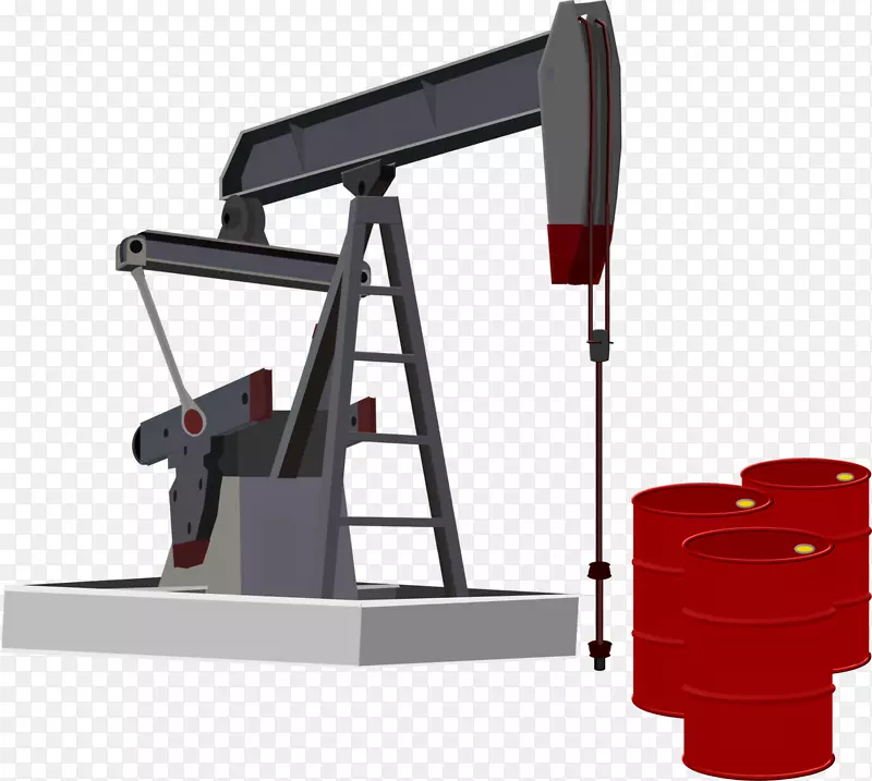 油井钻井平台钻夹艺术-石油PNG