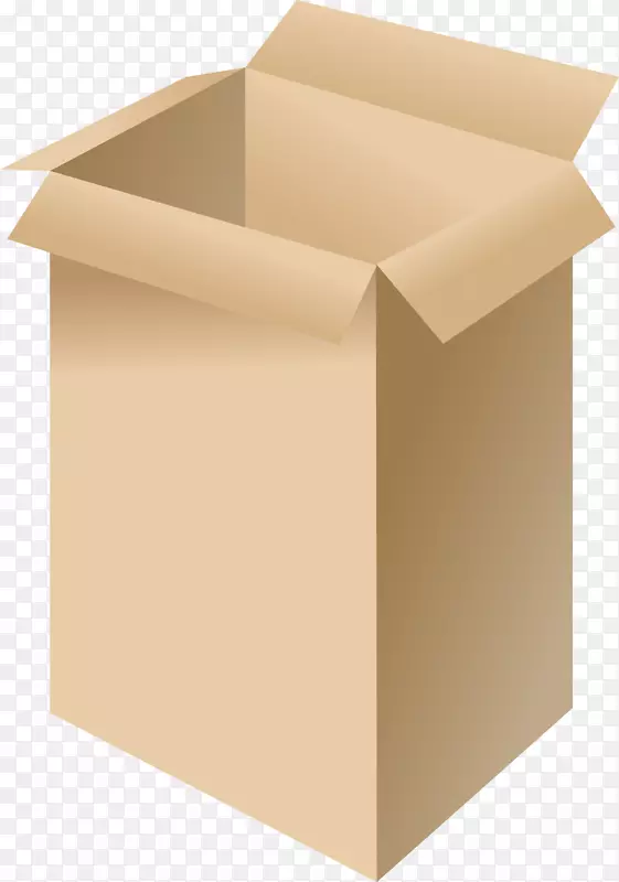 棕色角盒PNG