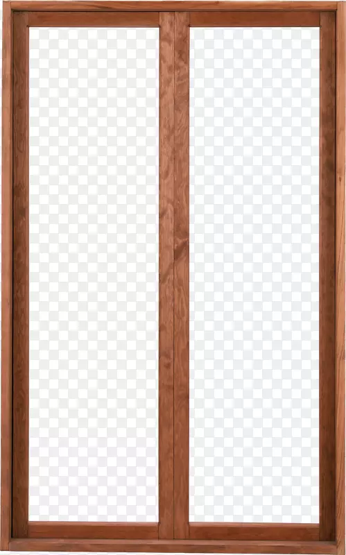 窗框硬木文本木材染色-窗PNG