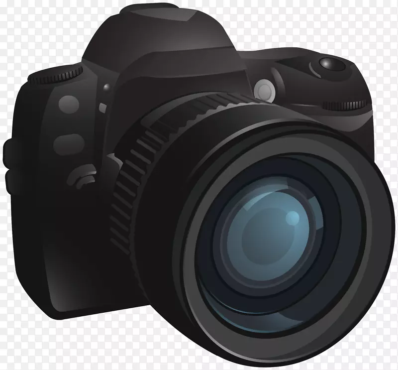 数码单反相机-照相机透明PNG图像
