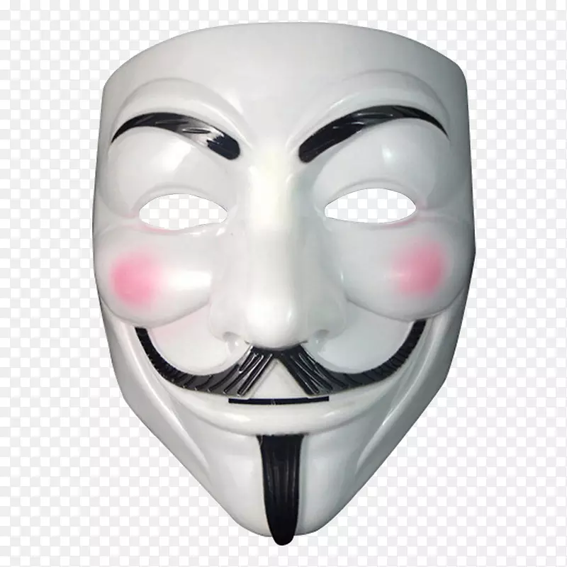 盖伊福克斯面具匿名化妆派对-匿名面具PNG