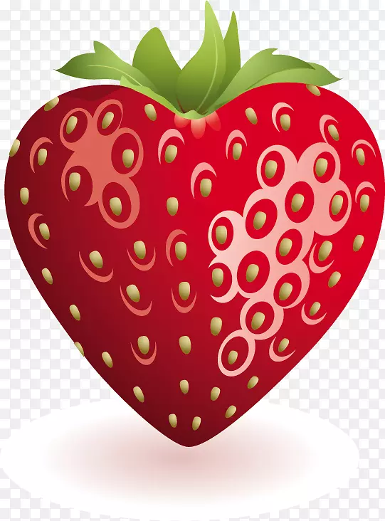 草莓大黄派水果短饼夹艺术-心草莓夹