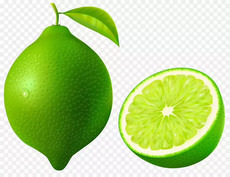 波斯柠檬-石灰饮料关键的石灰-绿色石灰png剪贴画图像