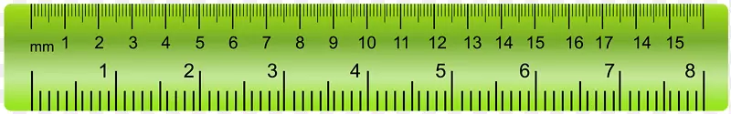 绿带测量字体-尺子绿色透明PNG剪贴画图像