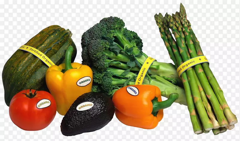 有机食品蔬菜辣椒年剪艺术-有机蔬菜PNG图片