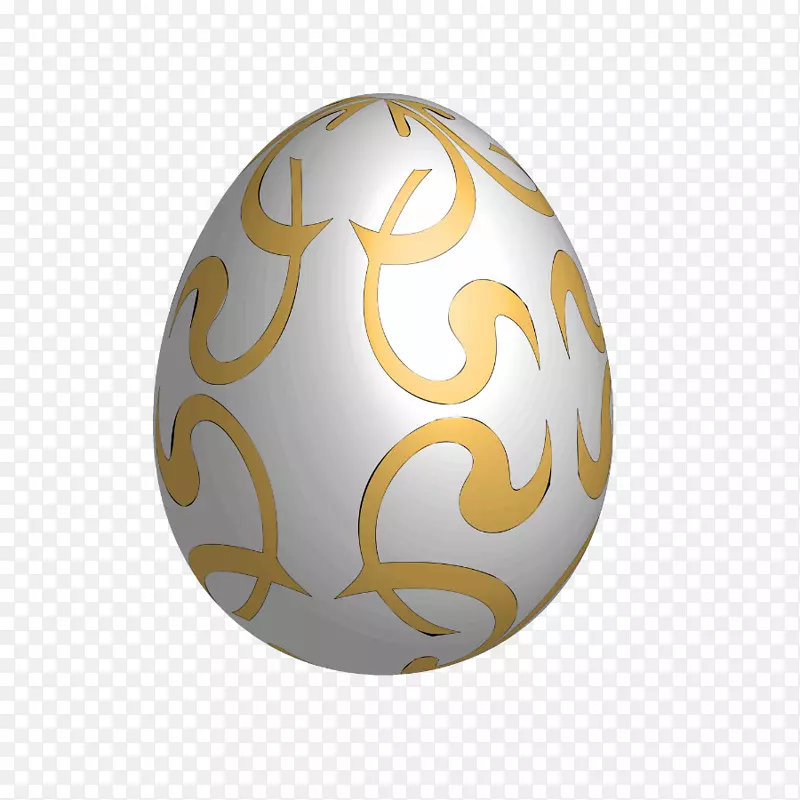 红色复活节彩蛋金色复活节彩蛋-大型白色复活节彩蛋及金饰