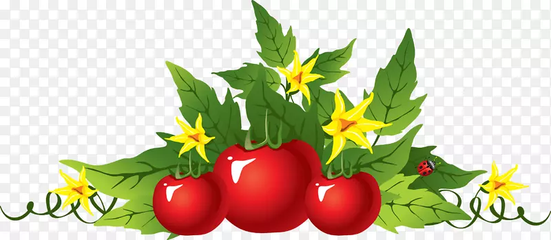 园艺工具园艺叉-番茄PNG