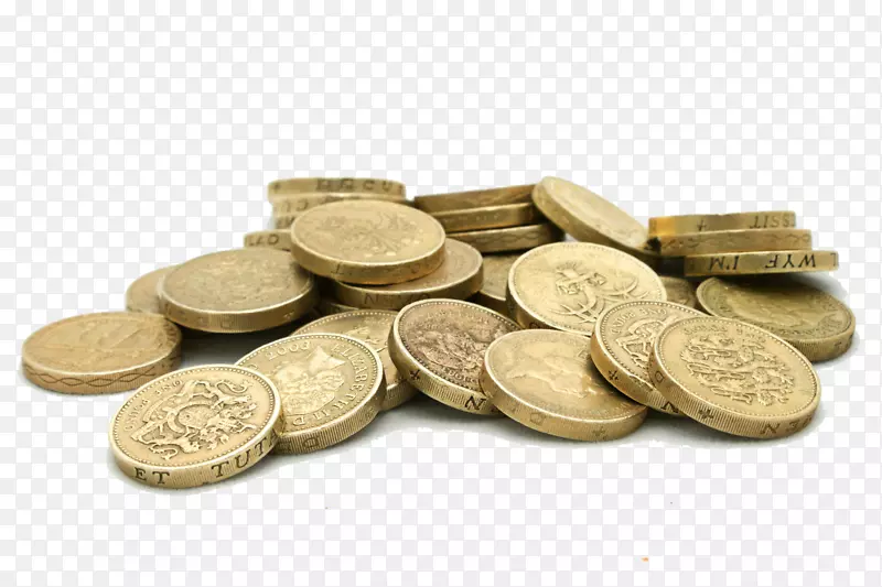 硬币一磅英镑剪贴画-硬币PNG图像
