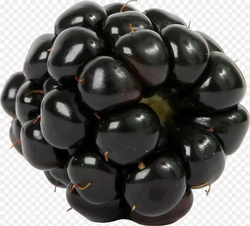 黑莓水果色拉覆盆子-黑莓PNG