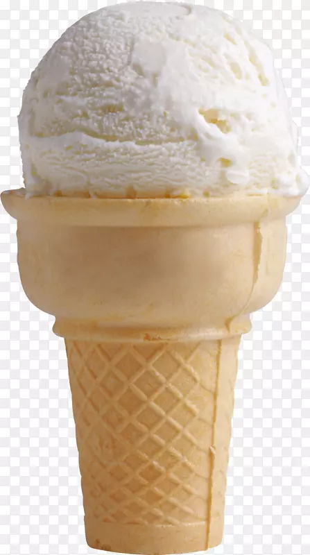冰淇淋圆锥牛奶那不勒斯冰淇淋-冰淇淋PNG图像