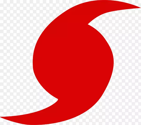 标志红色区域字体-PNG飓风
