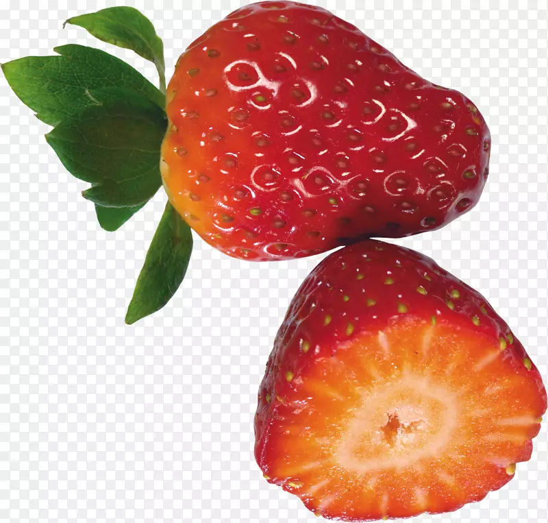 草莓水果食品-草莓PNG图片