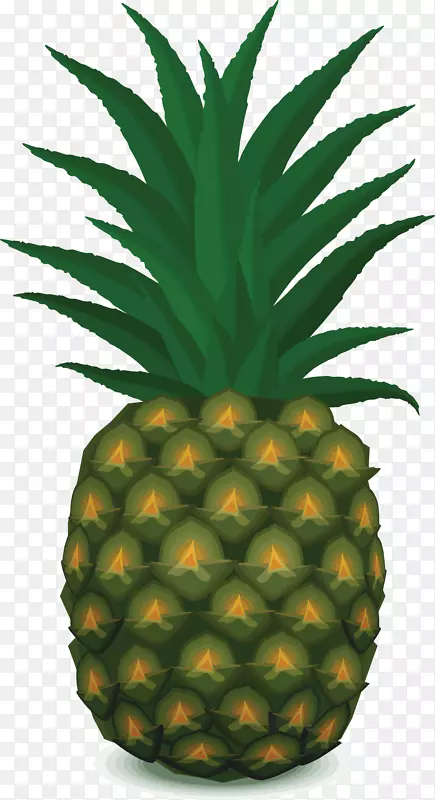 水果沙拉菠萝剪贴画-菠萝PNG图片，免费下载