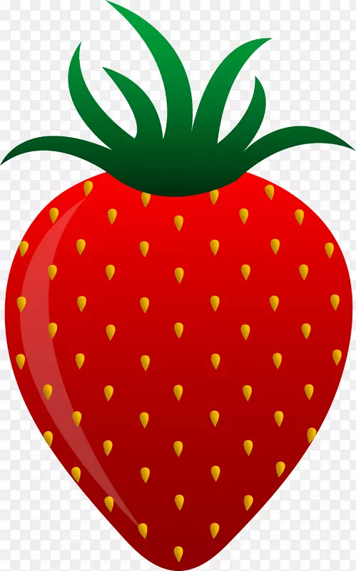 水果草莓剪贴画-草莓PNG图像