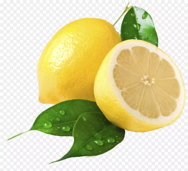 柠檬汁剪辑艺术-柠檬PNG
