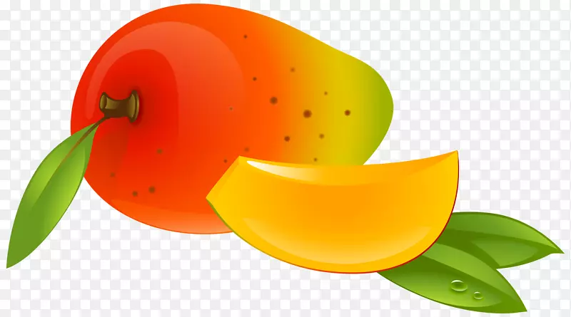 果汁芒果剪贴画-芒果PNG剪贴画图片