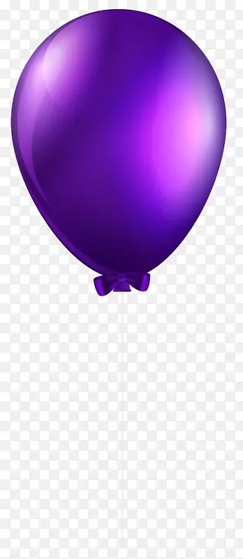 气球紫色剪贴画-紫色气球透明PNG剪贴画图像