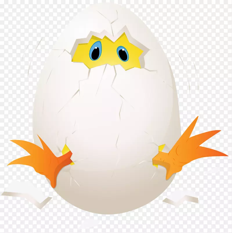鸡蛋本尼迪克特剪贴画-彩蛋剪贴画中的复活节鸡