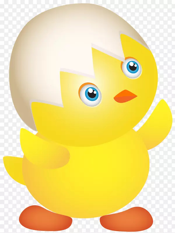 复活节鸭剪贴画-复活节鸡透明PNG剪贴画图片