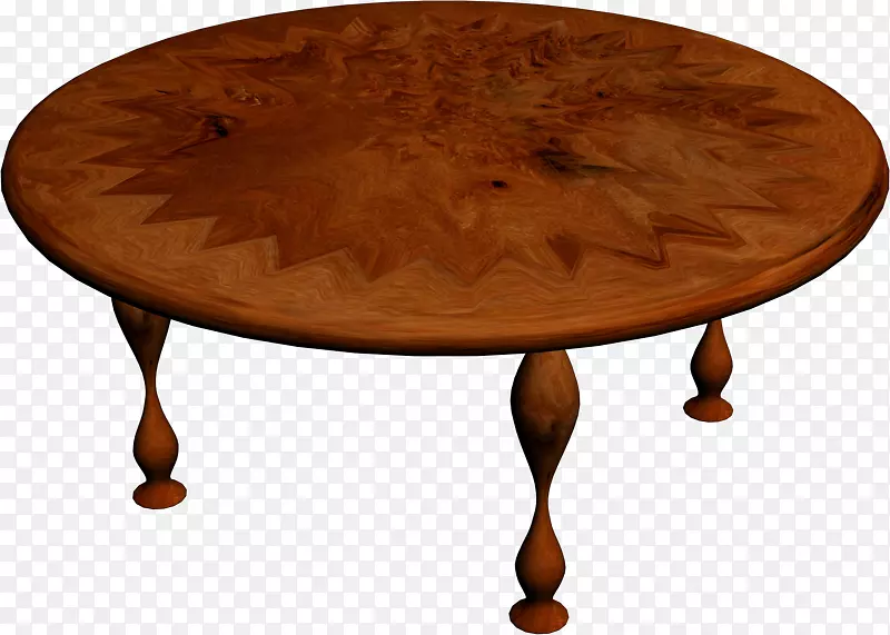 桌椅-木桌PNG图像