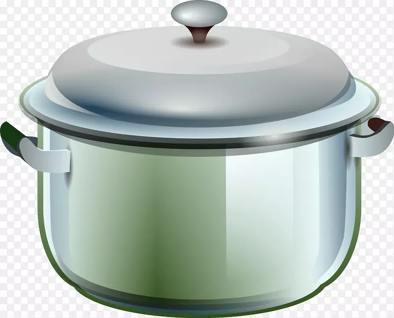 厨具及烘焙平底锅剪贴画-烹饪平底锅形象