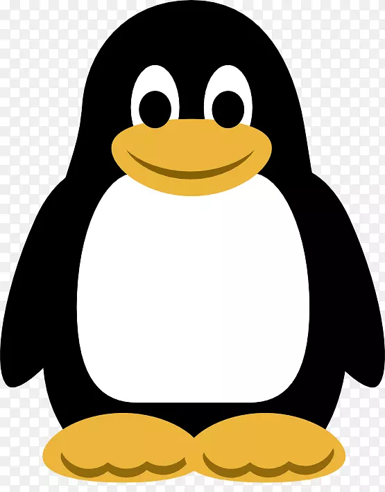 处理企鹅剪贴画-linux徽标png