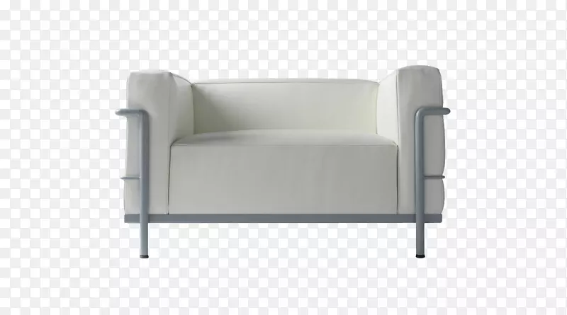 相思舒适沙发床扶手-白色扶手椅PNG图像