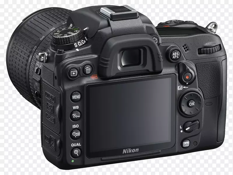 Nikon D 7000 af-s dx NIKKOR 18-105 mm f/3.5-5.6g ed VR Nikon D 90 Nikon D 5100照相机-照相机PNG图像